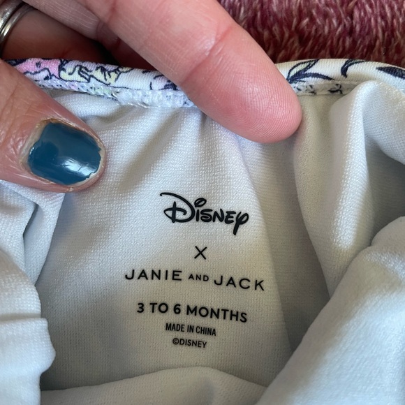 Janie and Jack Alice in Wonderland Swimsuit - Picture 4 of 4